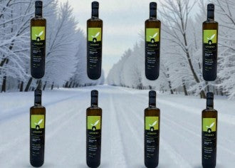 Huile d'olive Extra Vierge Naturelle (250 ml)  Lot de 8 Bouteilles